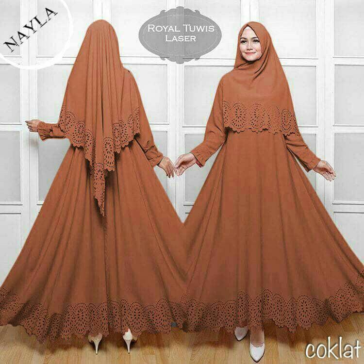 Gamis / Baju / Pakaian Wanita Muslim Nayla Syari