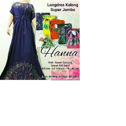kaftan super jumbo jumputan (kalong hannah)
