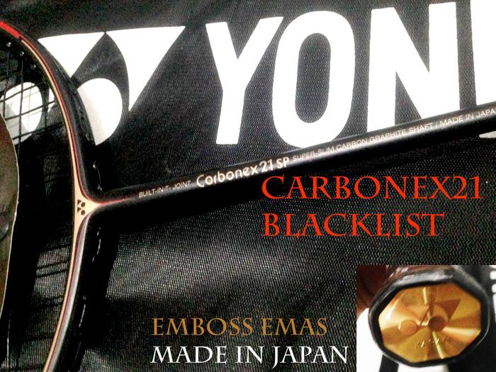 Raket CARBONEX 21 SP BLACKLIST EXTENDED EDITION Raket yonex Murah - URoN8F