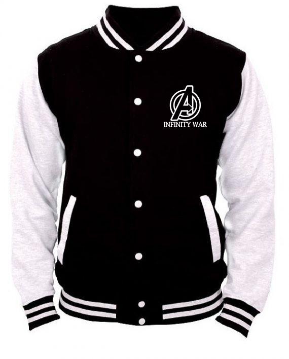 Just Cloth Jaket Baseball Varsity Superhero The Avengers Infinity War Logo