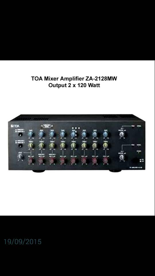 Mixer Ampli Toa ZA 2128MW ( ORIGINAL )