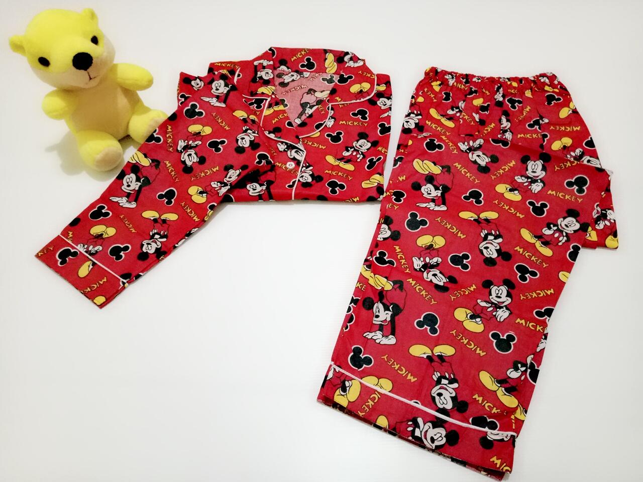 piyama Pajamas Karakter PP katun wanita pakaian baju tidur dewasa MF02