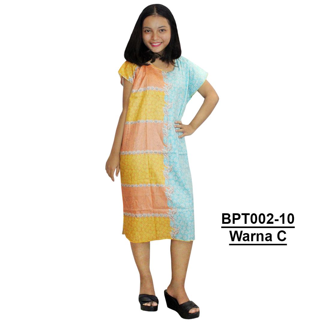 Midi, Daster Midi, Dress Santai, Baju Tidur, Piyama, Atasan Batik (BPT002-10) Batik Alhadi