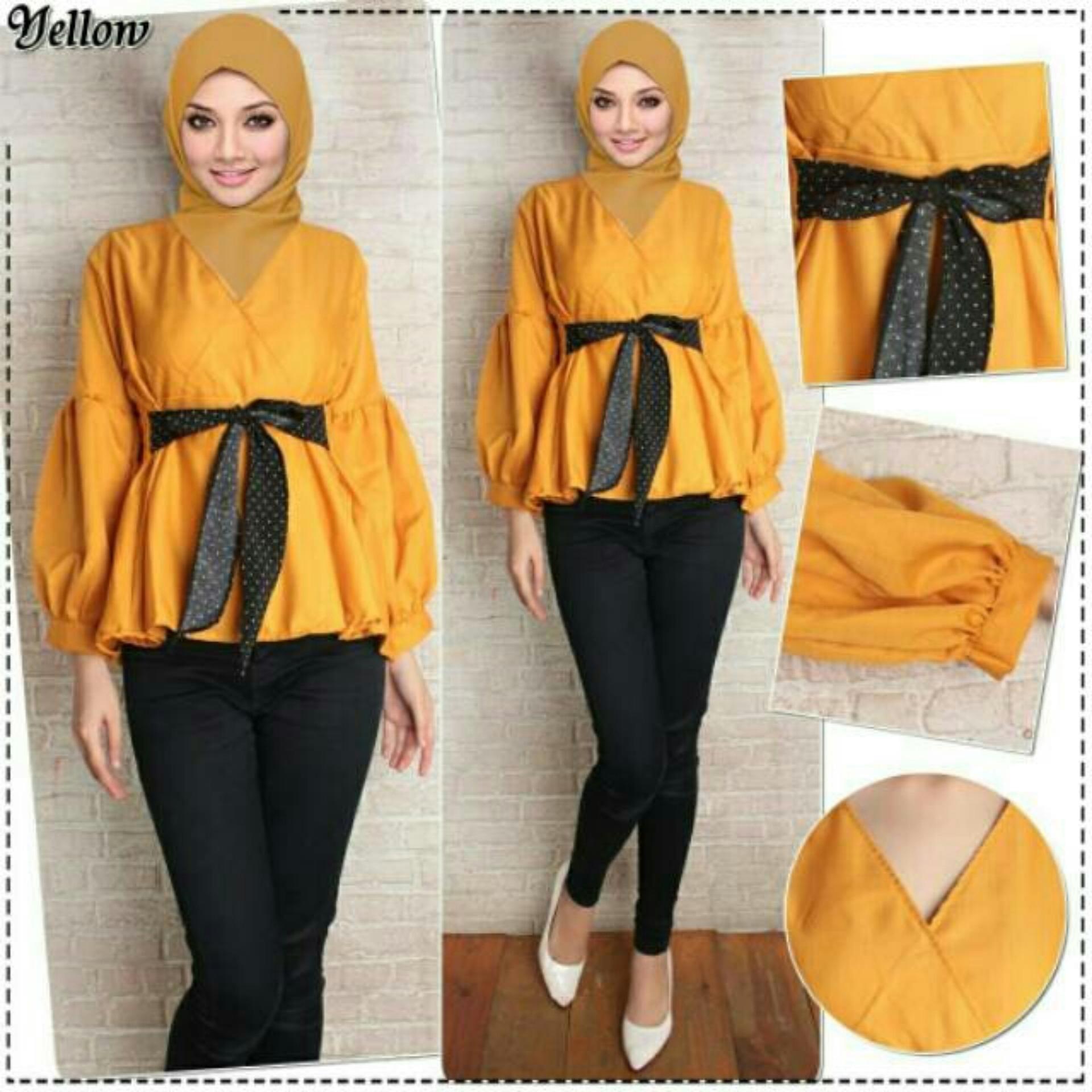 Ancool Mall- Baju SETELAN atasan dan bawahan / Setelan Blouse/ Kemeja wanita / Long Dress Maxy / Long Dress Wanita / Gaun Panjang/Gaun Wanita / Tunik Wanita / Dress Muslim / Atasan Muslim / Gamis ; Murah; Motif dan Warna Real Photo #Ukuran M, L dan XL