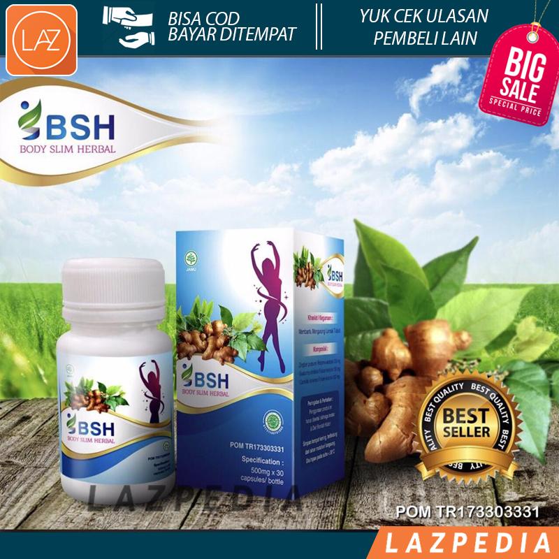 BSH Body Slim Herbal Pelangsing Tubuh Original 30 Capsul BPOM Dan Bisa Track Tidak Original Uang Kembali L2N20