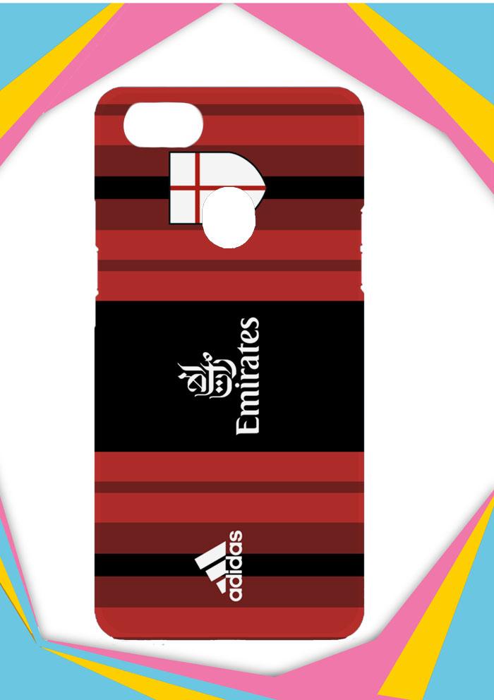 Casing OPPO F7 Custom Hardcase AC Milan Emirates Z4469 Case Cover
