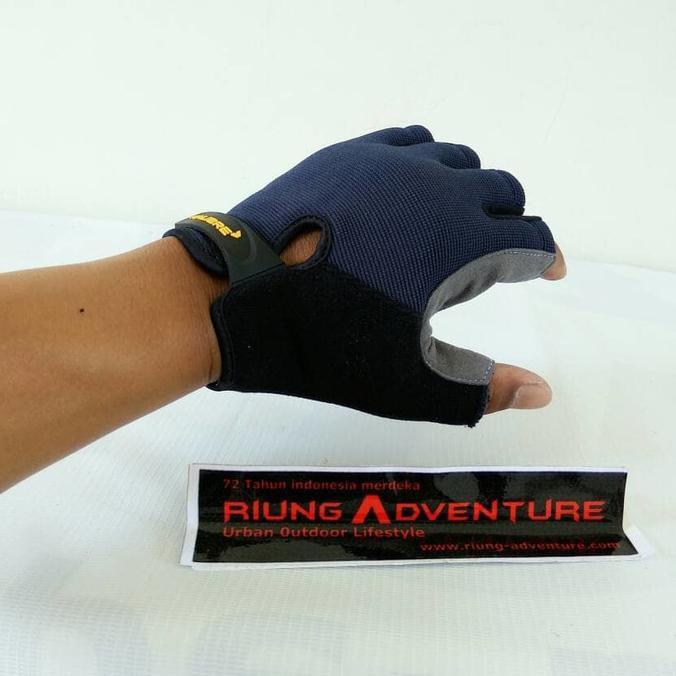 Sarung Tangan Motor Kalibre 992060 Navy Original - Djfpwjg