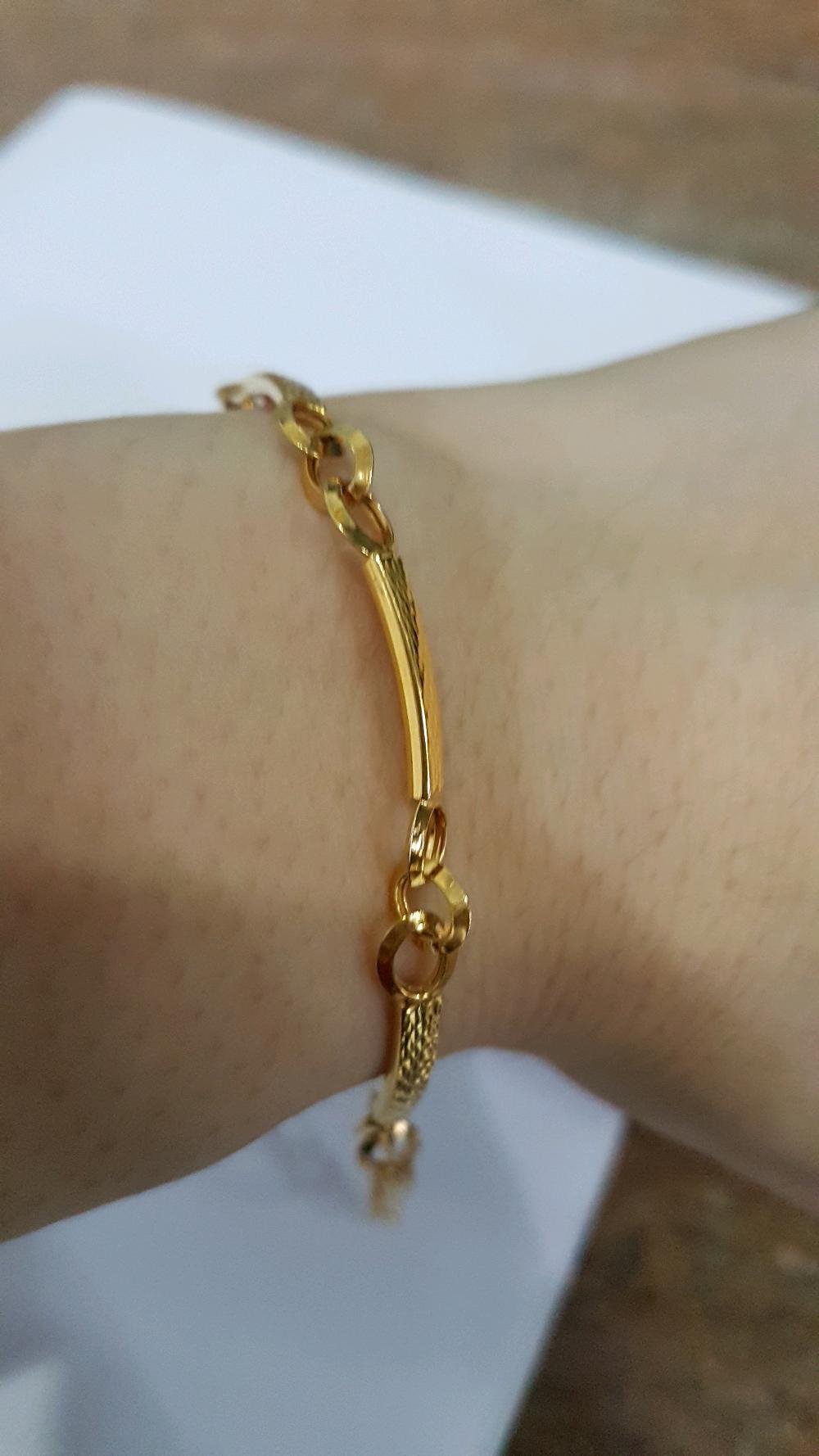 Gelang Emas Asli Kadar 875 - Berat 3 Gram