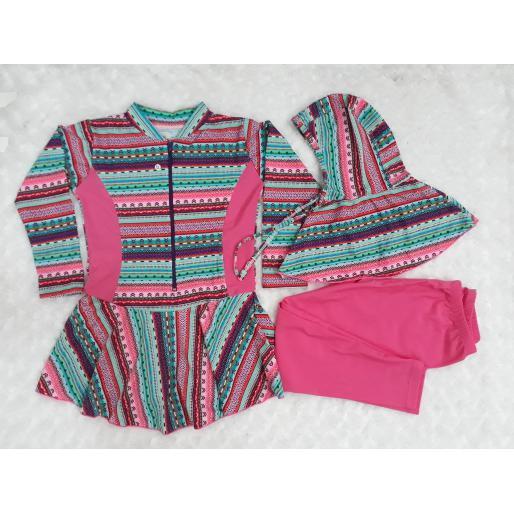 FREE ONGKIR BAJU RENANG ANAK MUSLIM TK PEREMPUAN CEWEK SALE