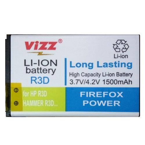 Vizz Battery Batt Batre Baterai Double Power Vizz Advan R3D dan Hammer R3D 1500 Mah