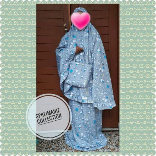 MUKENA DORAEMON DEWASA