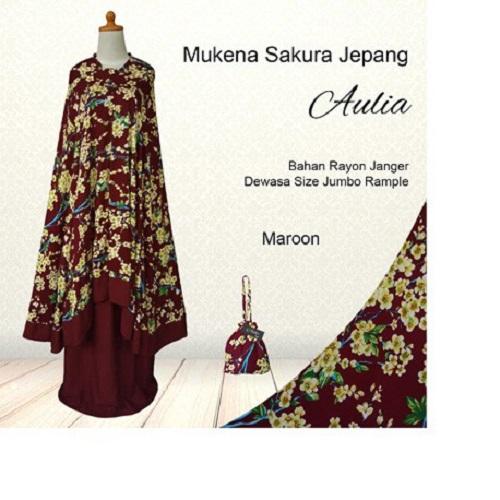 Mukena Bali Jumbo Rempel Sakura Jepang