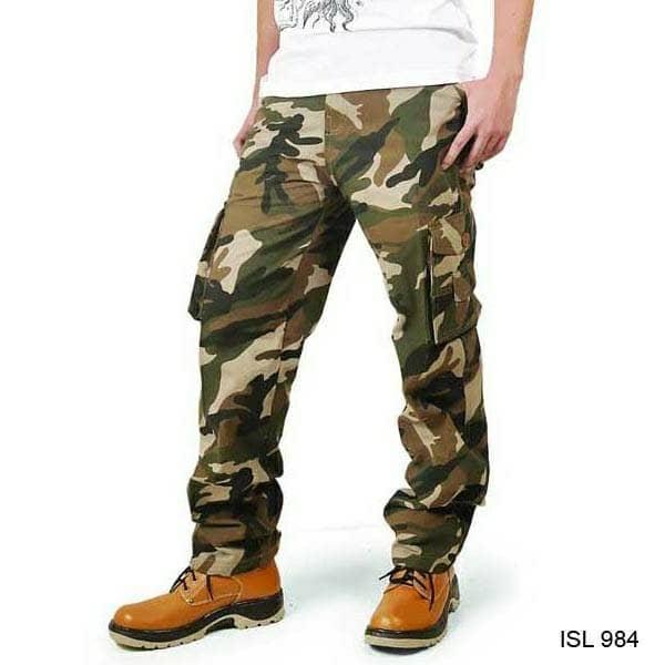 Promo Celana Panjang Pria /Celana Cargo pria/celana loreng bbandung/ isl 984 Fashion