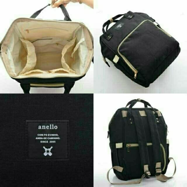 BEST SELLER Tas Ransel Anello Original - Diaper Bag Anello 100% ORI - Diaper Bag Ransel Serbaguna - Tas Perlengkapan Bayi Praktis Asli Merk Anello - Diaper Bag Water Proof