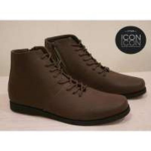 SEPATU BOOTS PRIA KICKERS BRODO DRAKBROWN