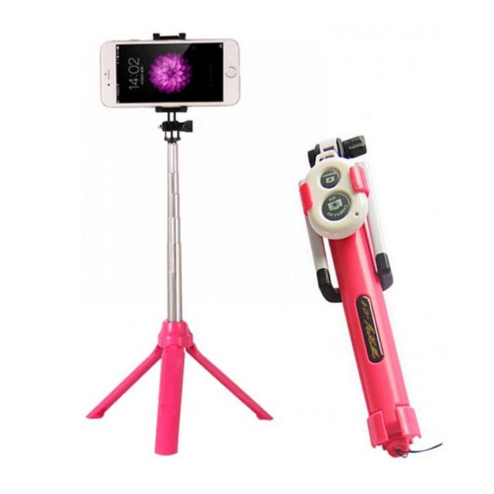 Detail Gambar Tongsis Tripod + Remote Bluetooth / Tongsis 3in1 Terbaru