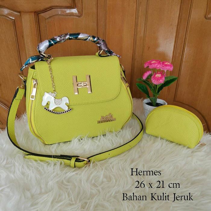 Tas Wanita Santai Fashion Simple Unik Terbaru Hermes Free Pouch