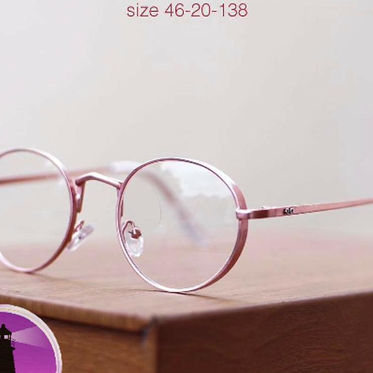 Lighthouse Frame Kacamata gaya fashion bisa galighthousenti lensa minus baca cantik keren kantor retro terbaru murah best seller 2016 branded optik pria wanita cewe cowo walter pink