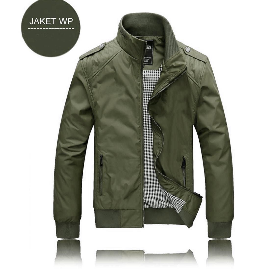 Jaket Wp Casual Waterproof Hijau Army. Jaket Bola Pria Wanita Diskon Murah Distro. Jaket Gunung Motor Tersedia All Club PROMO LAZADA