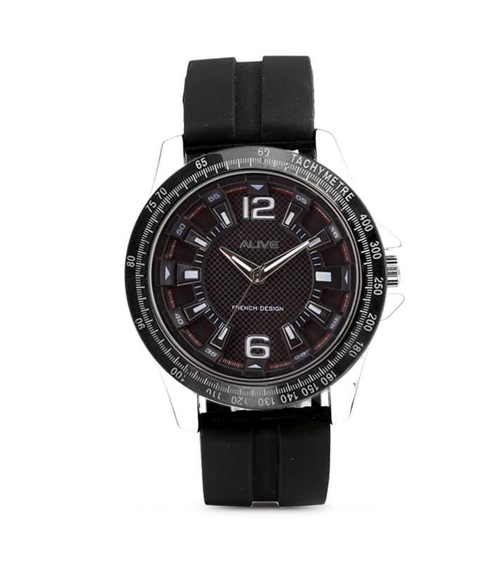 JAM TANGAN PRIA SOPHIE MARTIN ALIVE ANALOG HITAM NAZARIO GPU1083B5 ORI