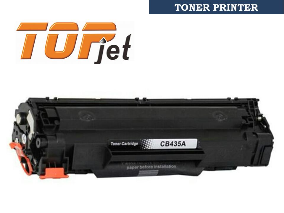 Toner Printer Topjet CB435A/ 436A/ CE285A/ CRG712/ 713/ 725 Toner Cartridge for HP& Cannon Black