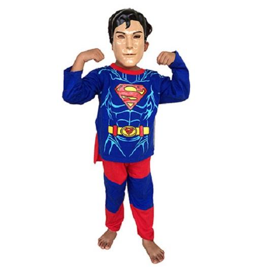 Baju Anak Kostum Topeng Superhero Superman Super Man