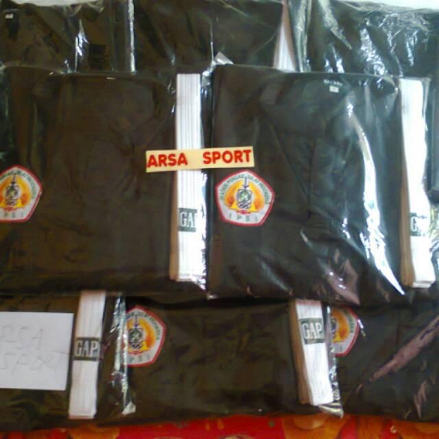 Baju Silat IPSI Hitam Pakaian Pencak Silat Pemula