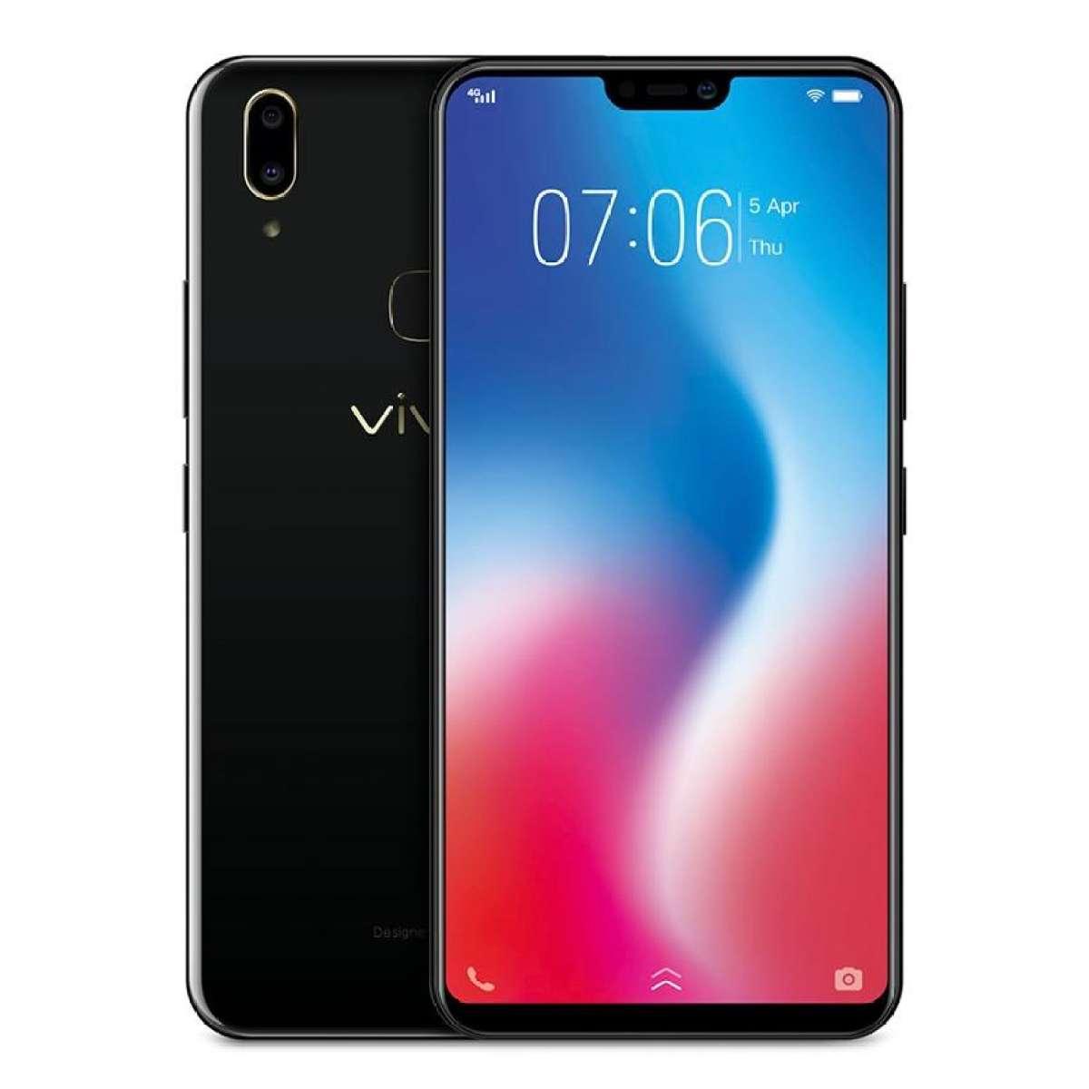 VIVO V9 Smartphone - Black [64GB/4GB] Garansi Resmi Vivo 