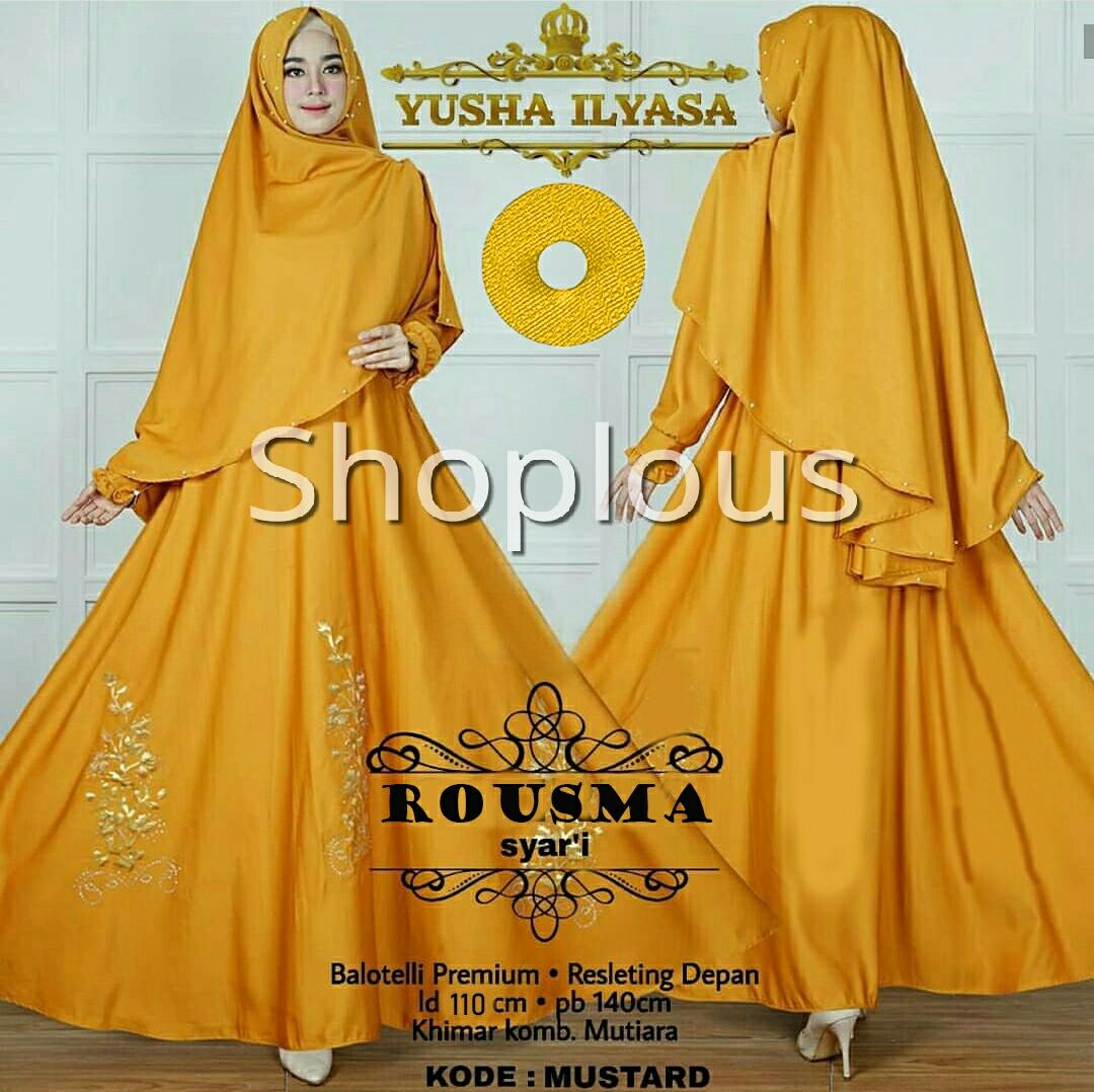 Shoplous Fashion Muslim/ Gamis Busui /Rousma Gamis Muslim/ Fashion Muslim/ Gamis Murah / Jilbab Murah / Set Muslim Murah/ Gamis Terlaris / Baju Hijab / Set Hijab / Set Muslim