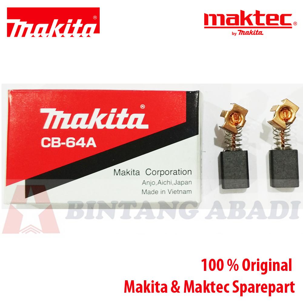 Termurah Makita Carbon Brush CB-64A / Spul for 6802BV, 6805BV Mesin Screwdriver Harga Grosir