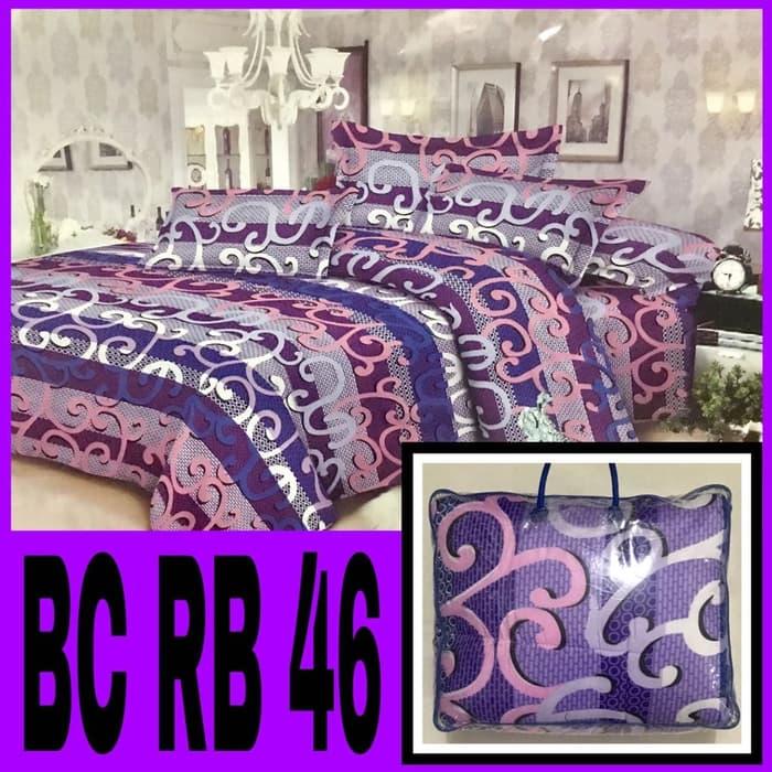 Super Murah - Bedcover Set (Bedcover + Sprei) Rumbai (Sprei Rumbai&Bedcover) Kode BANGSA-sprei40