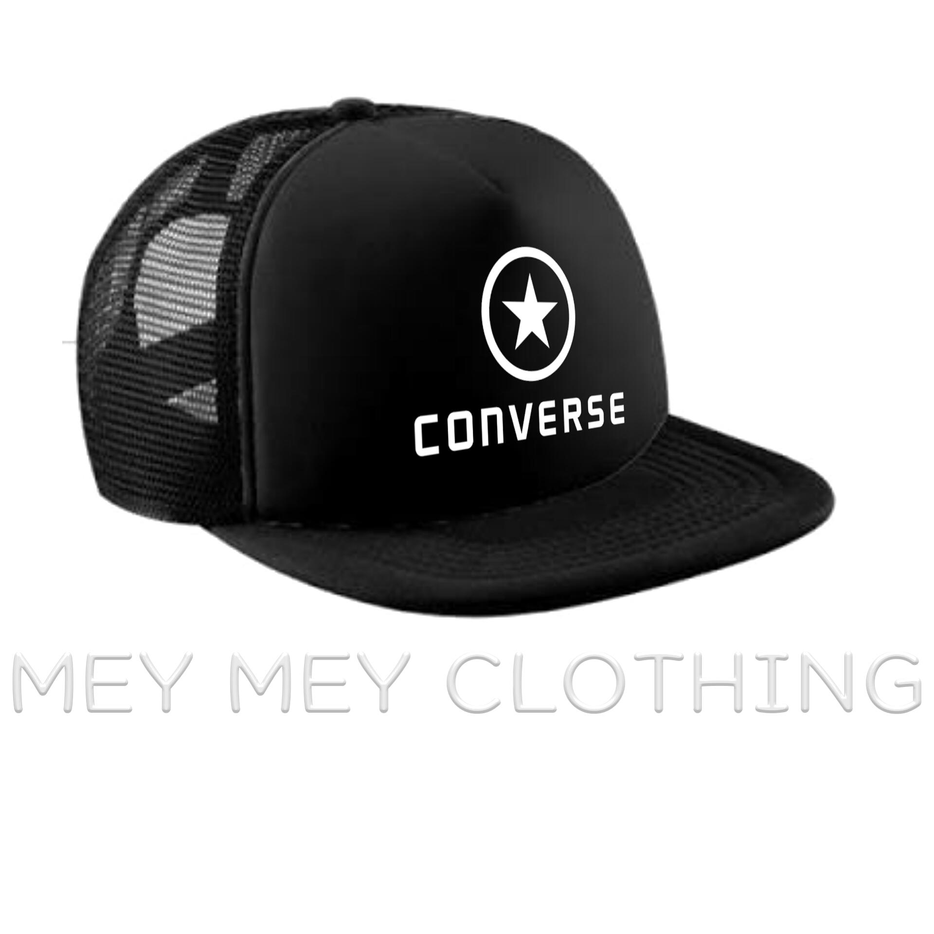 Topi Snapback Jaring Converse