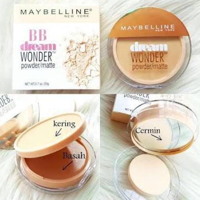 Bedak Maybelline 2In1 Kaca Basah Padat Murah