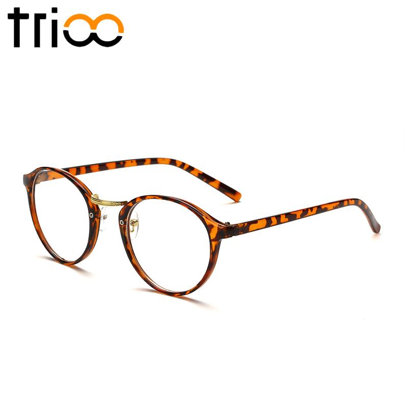 Trioo Putaran Kacamata Optik Bingkai Ultralight Wanita Kacamata Fashion Tinggi Retro Oculos Di Grau Feminino Lensa Kacamata Dapat Dilepas Violet
