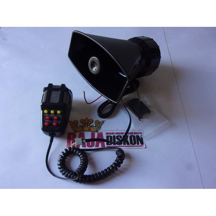 Klakson Sirine Patwal Polisi Toa Gepeng 7 Modul + Speaker - Hgfiw4 Flfhdsl
