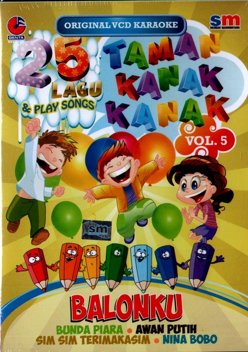 VCD KARAOKE - 25 LAGU TAMAN KANAK KANAK VOL. 5