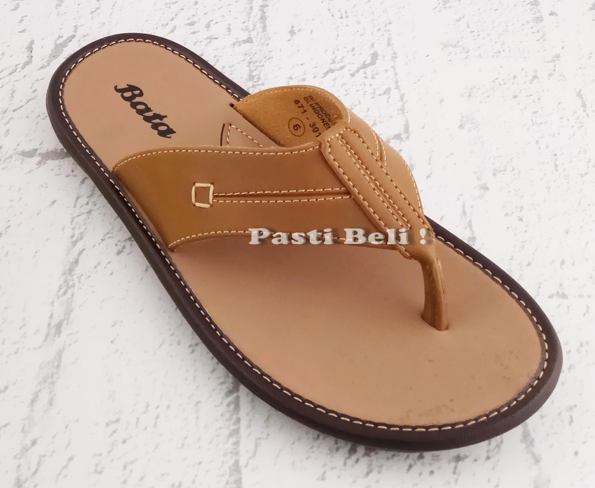 Bata Sandal Pria Keren 871-3016 (NEW ARRIVAL 2018) - Coklat
