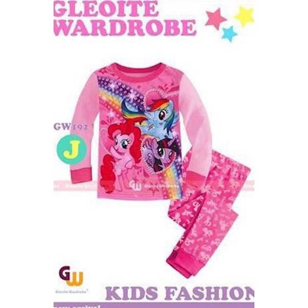 PROMO SALE PIAMA PIYAMA BAJU TIDUR GW ANAK PEREMPUAN LITTLE PONY PINK FZ001XO