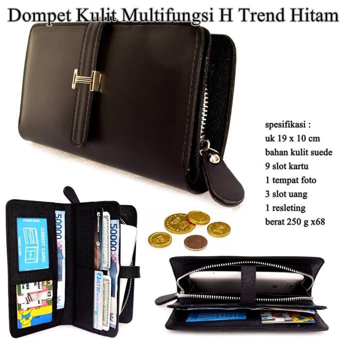 DOMPET WANITA MURAH CASUAL HERMES GRANDIS GROSIR HITAM - iAzhBQ