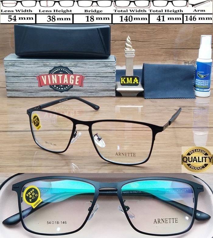 Frame kacamata minus ARNETTE frame minus retro vintage metal new
