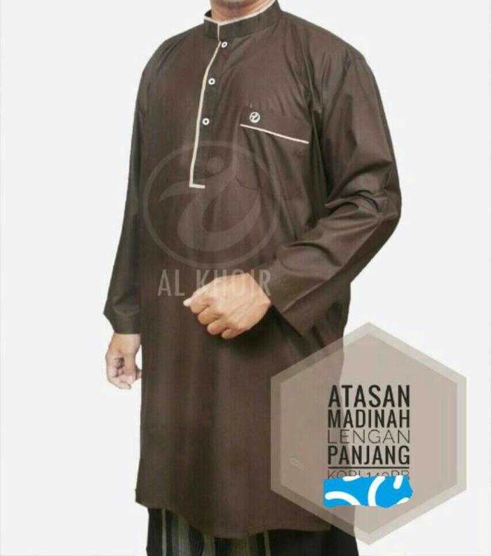 ATASAN GAMIS MADINAH LENGAN PANJANG Merk AL KHOIR