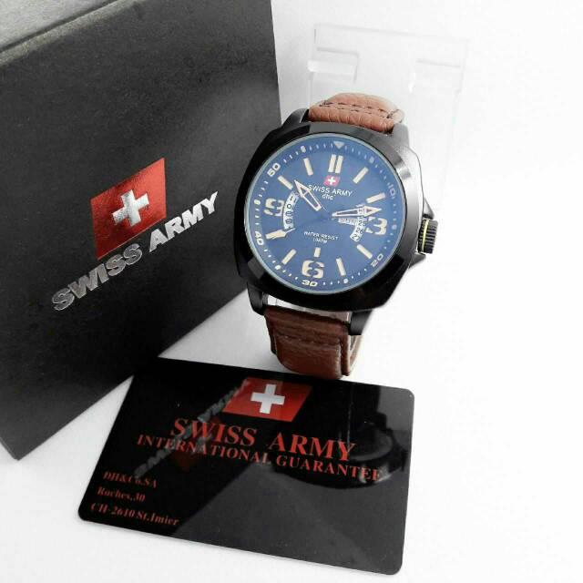 Jam Tangan Pria Swiss Army Original (Quiksilver, Ripcurl, GC, Fossil)