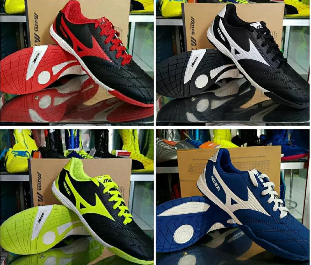Sepatu Futsal Mizuno Sudah Di Sol Jahit Depan Lengkap Box