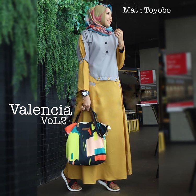 PROMO baju koko baju muslim pria gamis polos terbaru lengan panjang keren murah | grosir kekinian VALENCIA 2 - MUSTARD