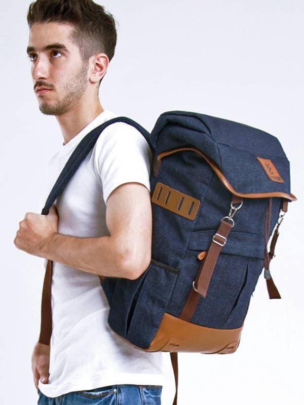 BEST SELLER!!! Tas Carrier Bag Backpack Hiking Travelbag Denim Bodypack Murah Baru - vPgFe8