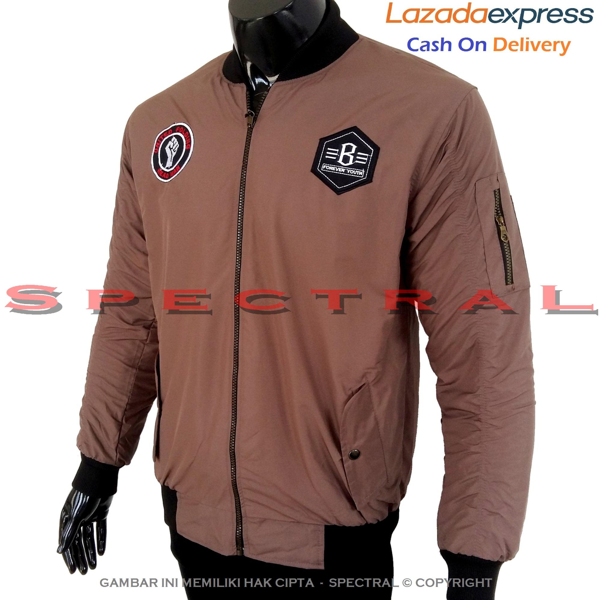 Spectral – JAKET BOMBER PARASUT Bolak Balik Distro Fashion Atasan Baju Pakaian Polos Pria Wanita Cewe Cowo Lengan Murah Bagus Keren Jaman Kekinian Jakarta Bandung Terbaru Sport Olahraga Polos Kulit Jacket Sweater Hoodie Switer Jeans Parka Switer