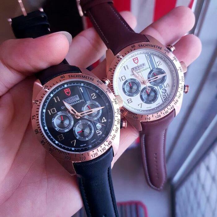 Jam Tangan Pria Merk Tudor Geneva Type : 0001 Baterai