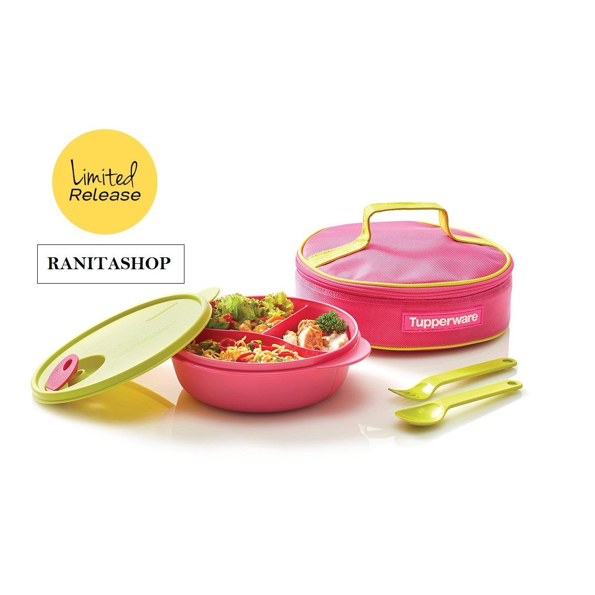 Tupperware Crystalwave Lunch Set (1PCS) Kotak Makan Bekal