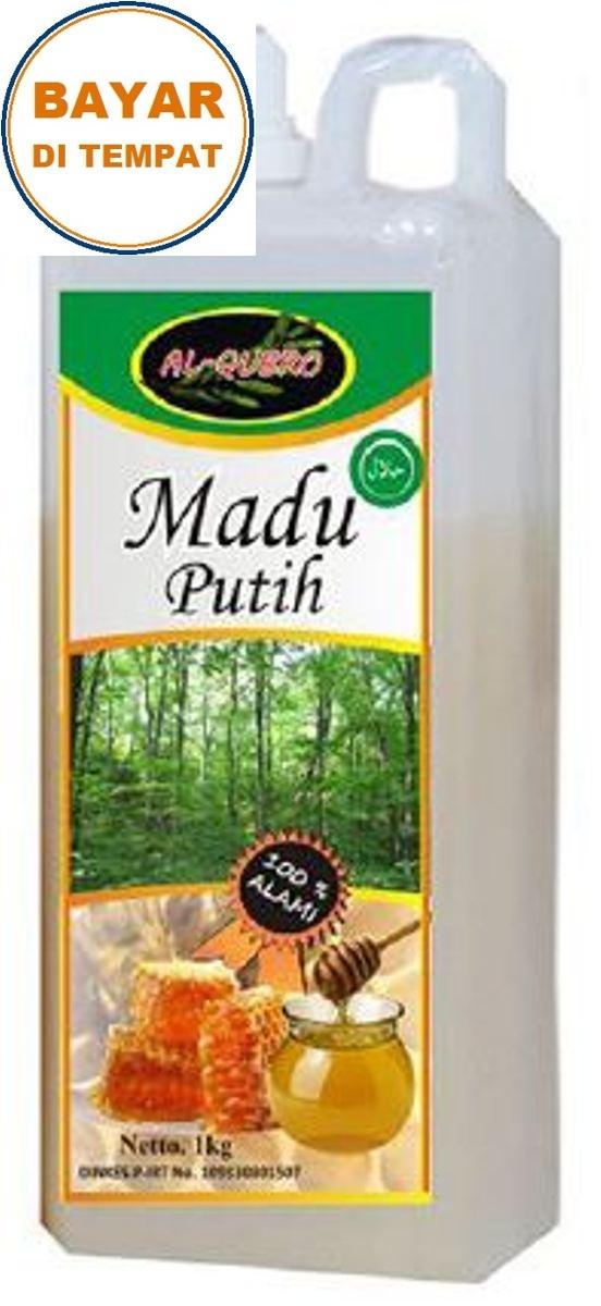 Madu Murni Putih 100% asli Al Qubro 1 Kg Surabaya (Dijamin Asli)