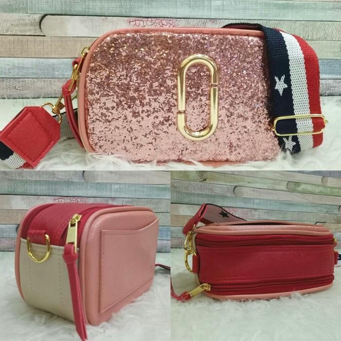 tas marc jacobs lokal / mj gliter peach - wF58Wk